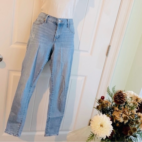 Jessica Simpson Women's Jeans - Dark Blue, Light Blue, White - Picture 7 of 7